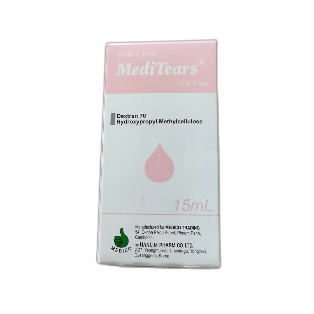 MediTears Eye Drops 15 mL - SUKHA PHARMACY