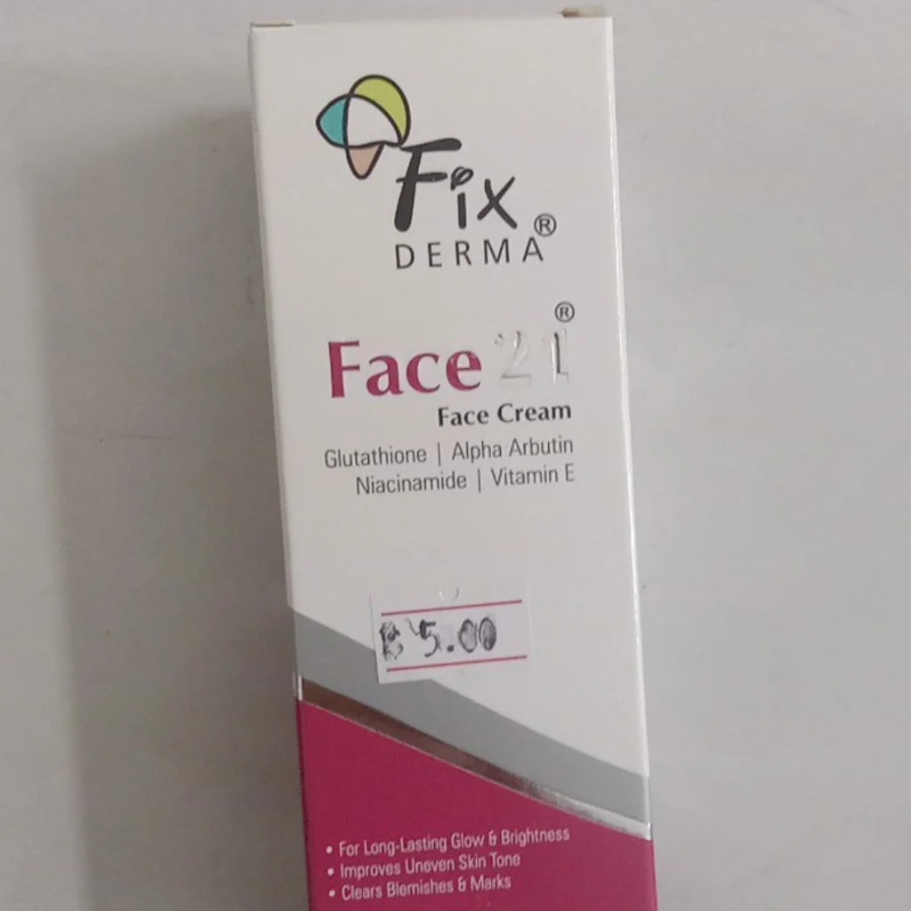Fixderma Face 21 Face Cream 50g - SETHIKA CARE Pharmacy