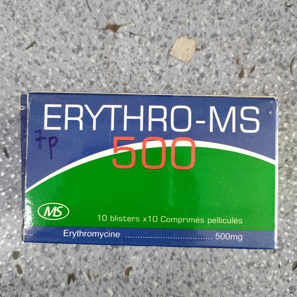 Erythro-MS 500 500 mg - Depot De Pharmacie "A" Kim Houy