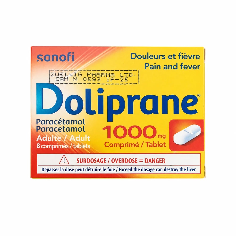 Doliprane 1000 mg - Preah Chan Tep Pharmacy