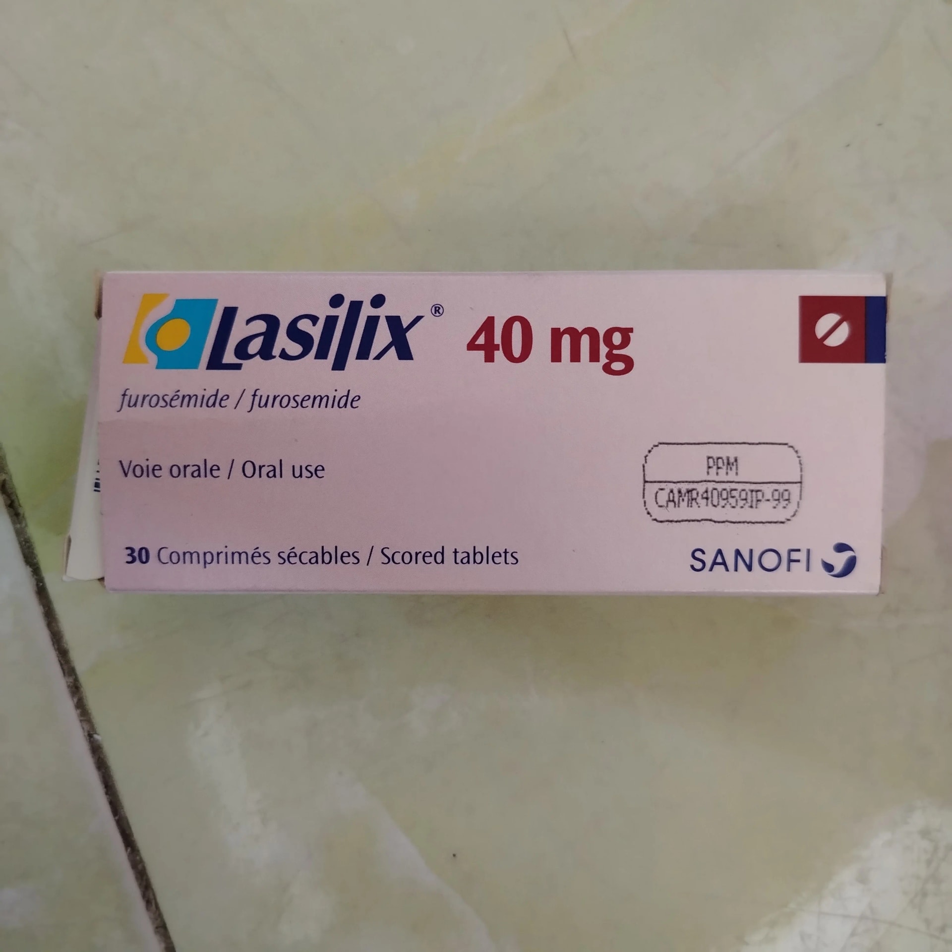 Lasilix 40 mg - Phal Cham Rouen