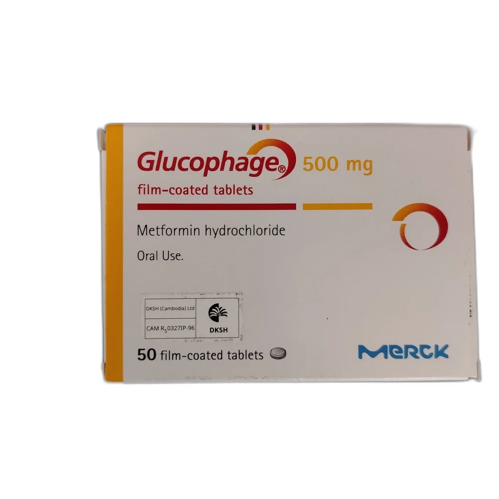 Glucophage 500 mg - PHARMACIE RATANAK
