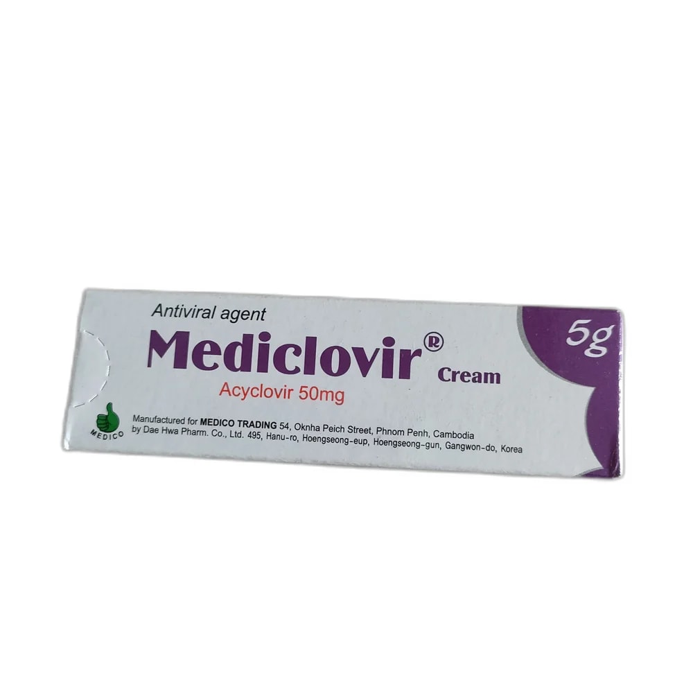 Mediclovir 5% w/w - SUKHA PHARMACY