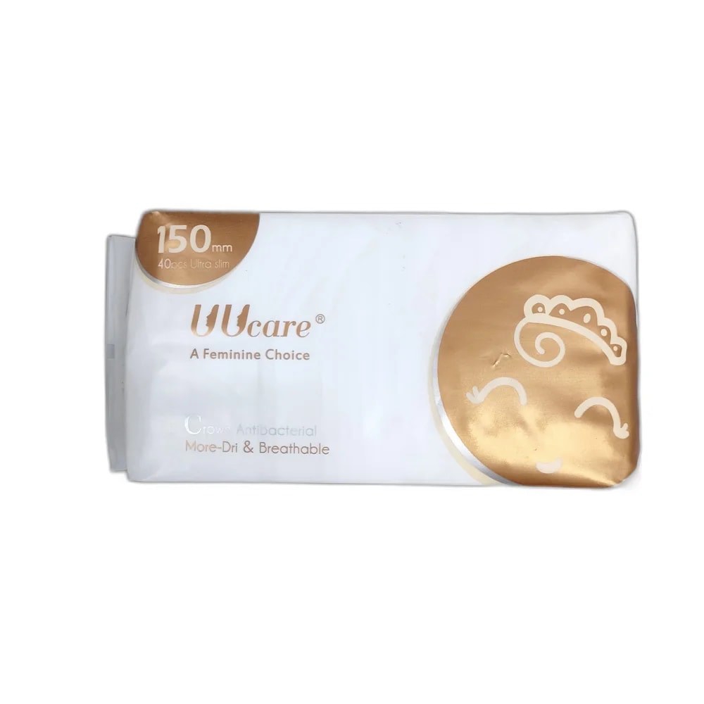 UUcare Crown Antibacterial Panty Liners 150 mm, Ultra slim - Depot de Pharmacie B Rotha