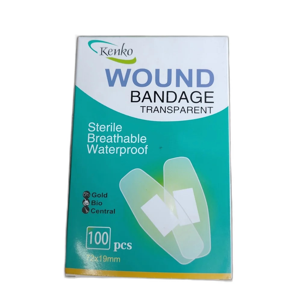 Kenko Wound Bandage Transparent 72 x 19 mm - DHOU CARE PHARMACY