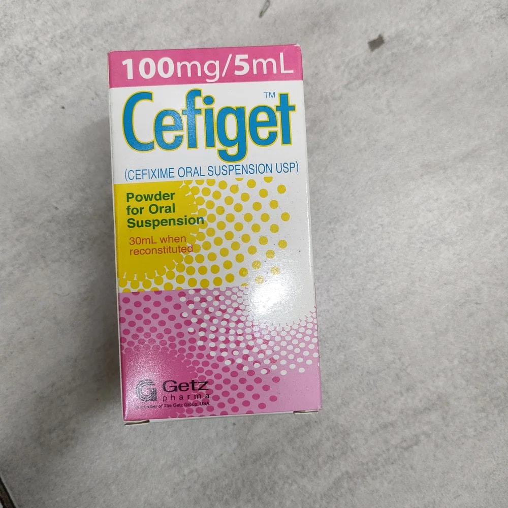 Cefiget 100 100 mg / 5 ml - Depot De Pharmacie "A" Kim Houy