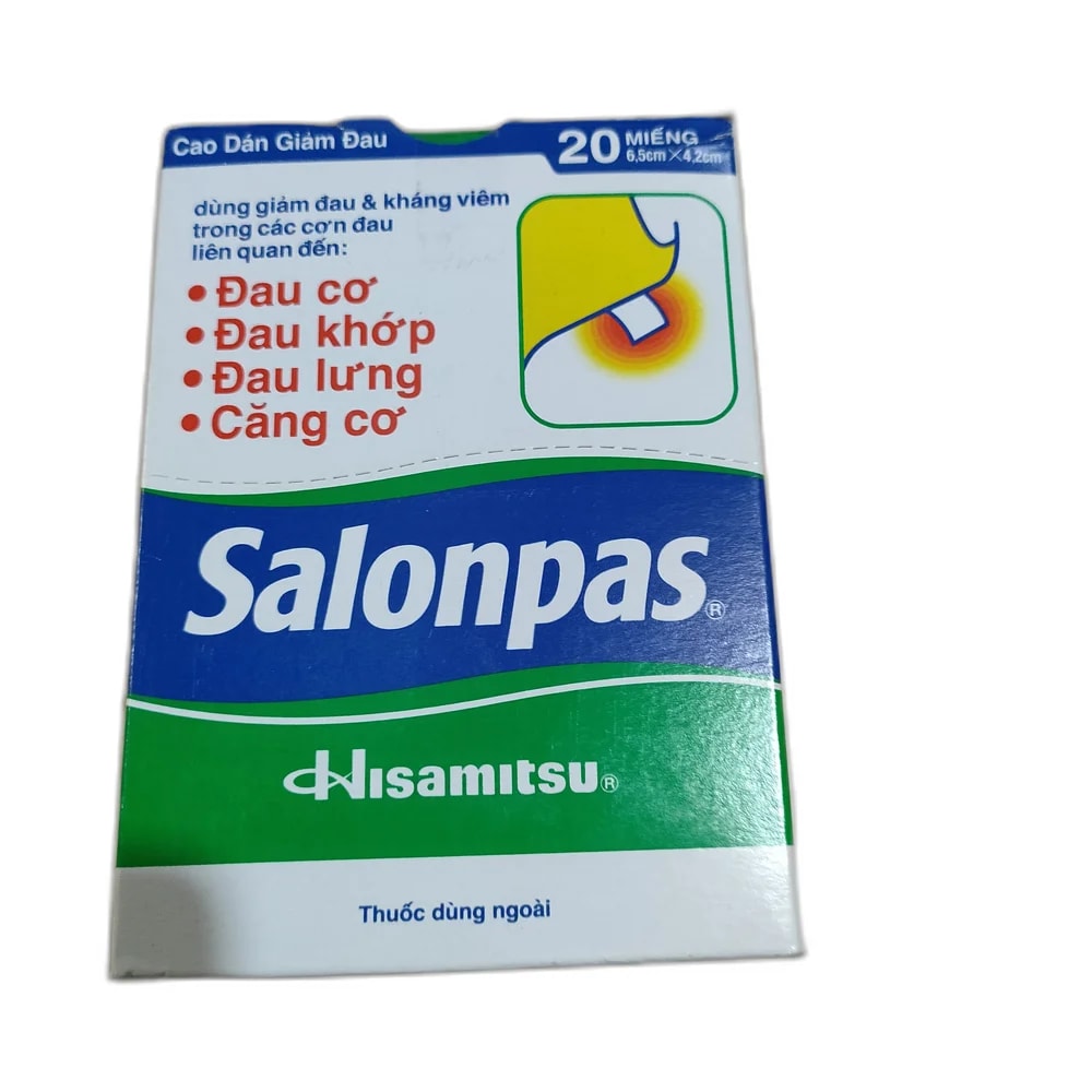 Salonpas Menthol / Methyl salicylate - Reachvong Pharmacy