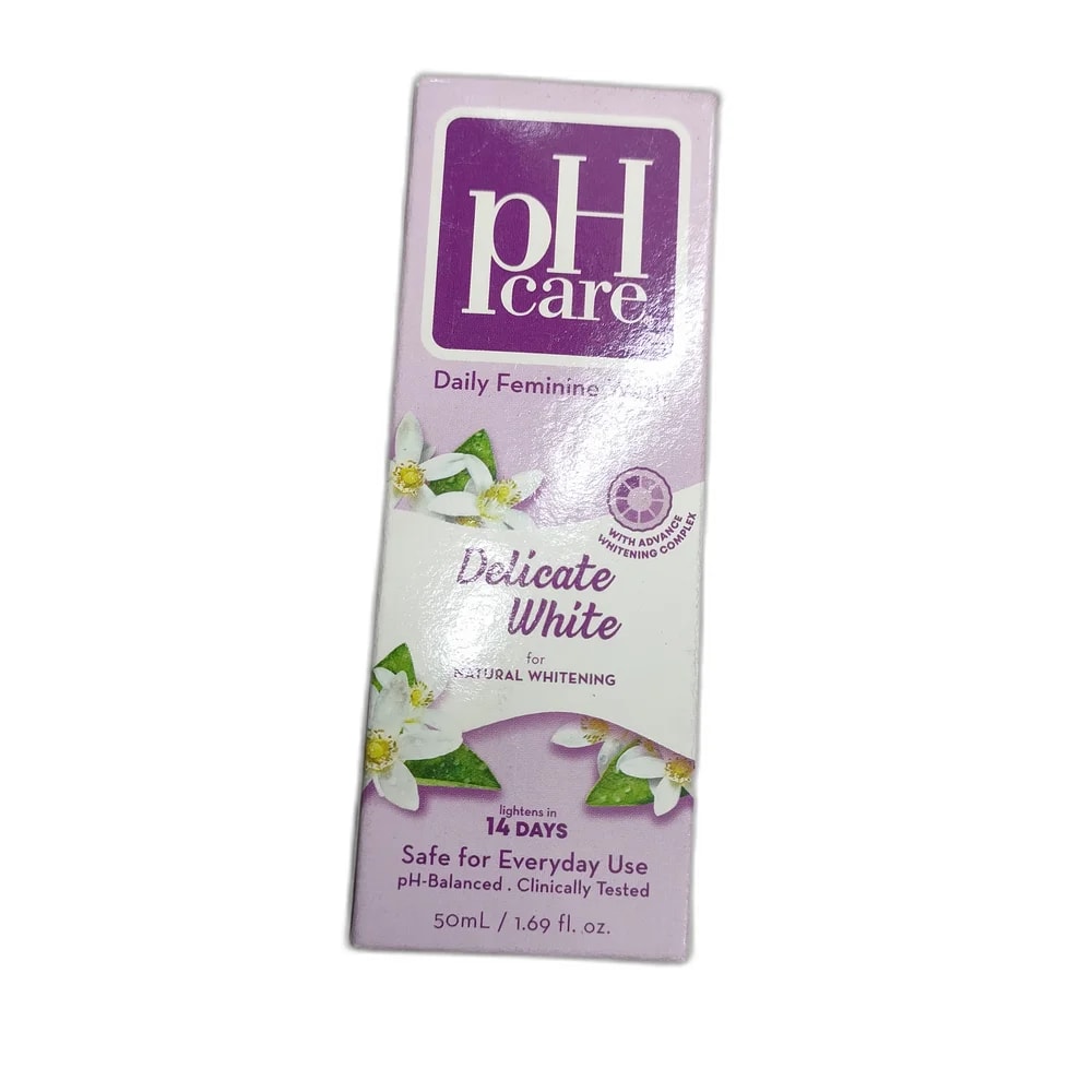 pH Care Daily Feminine Wash Delicate White 50 ml - Depot De Pharmacie "A" Kim Houy