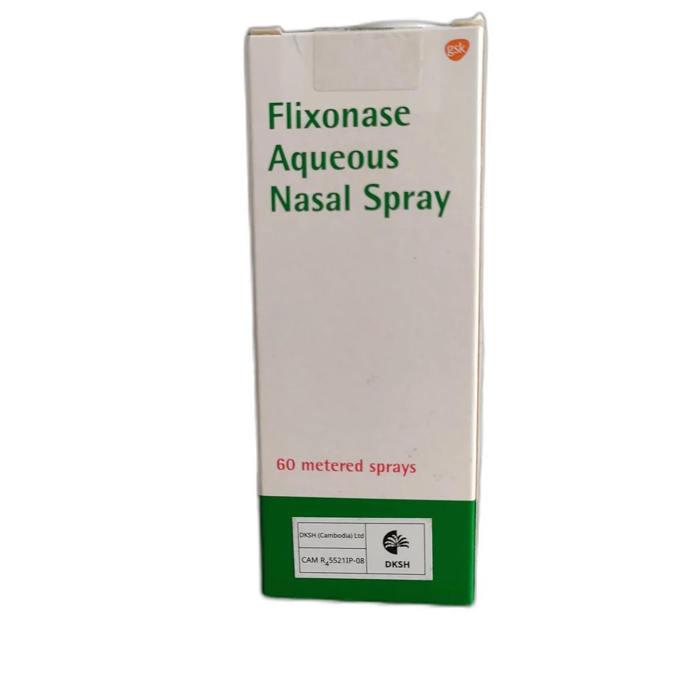 Flixonase Aqueous Nasal Spray 0.05% w/w aqueous nasal spray, 60 metered sprays - MEY PHARMA PHARMACY