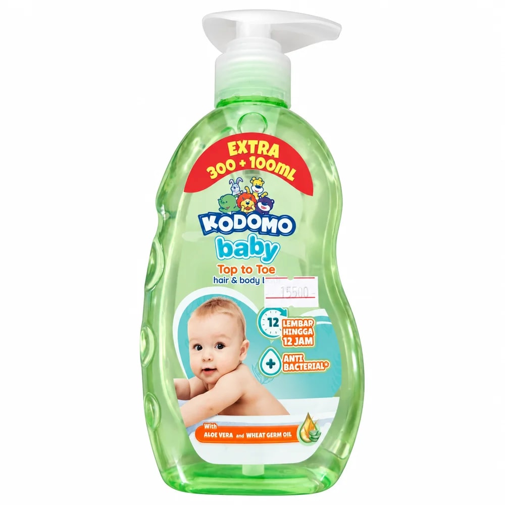 Kodomo Baby Top to Toe Hair & Body Bath 400 mL - Pharmacy Krech hong