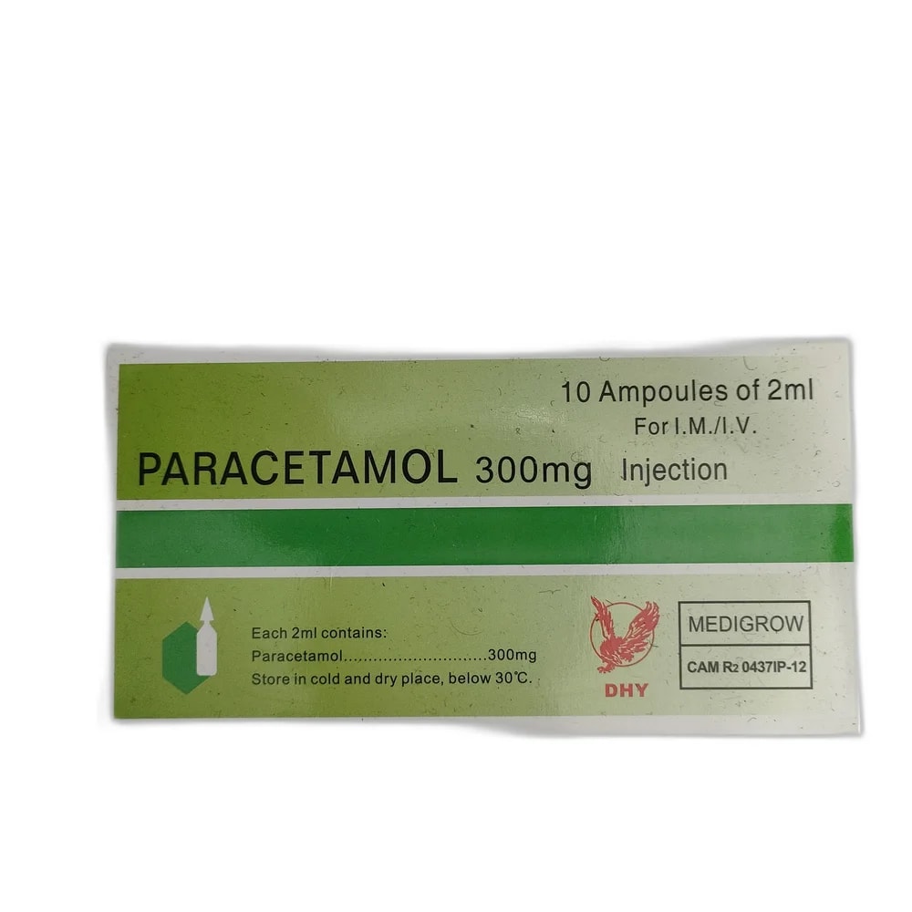Paracetamol 300mg Injection 300 mg / 2 mL - PHARMACY PONLEU AOSOT