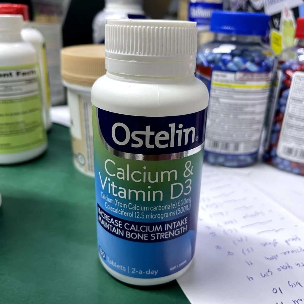 Ostelin Calcium & Vitamin D3 600mg, 12.5mg - Pharmacy Rotha 2