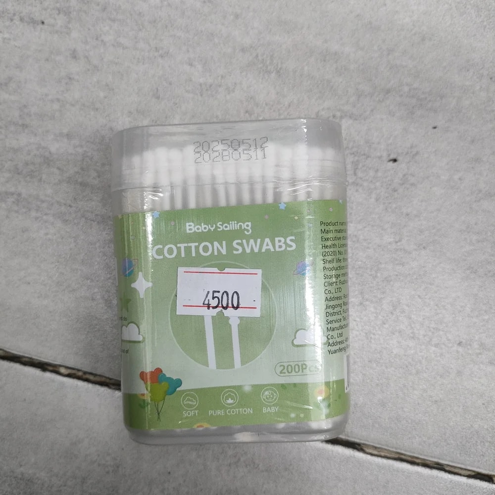 Baby Sailing Cotton Swabs 200-pack Not available - Depot De Pharmacie "A" Kim Houy
