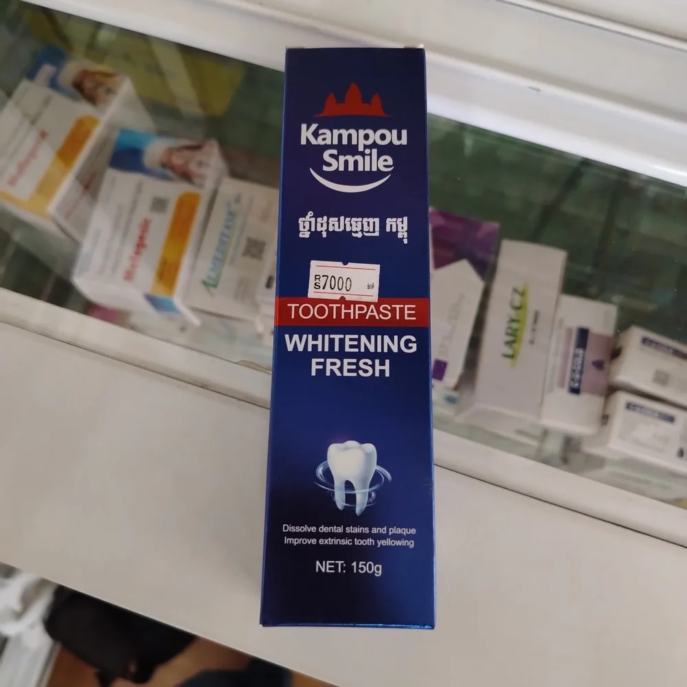 Kampou Smile Whitening Fresh 150 g - Reachiny Pharmacy