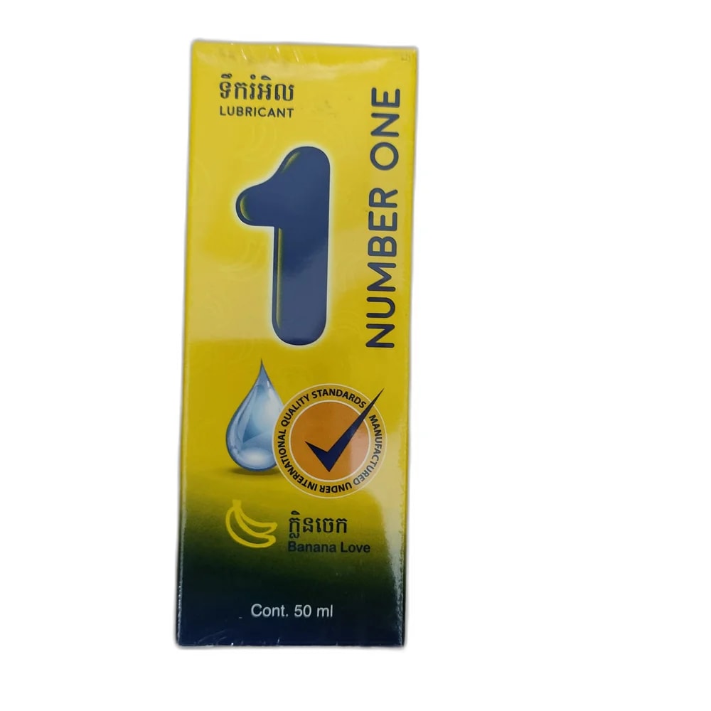 Number One Lubricant Banana Love 50 ml - PHARMACIE MONGKUL