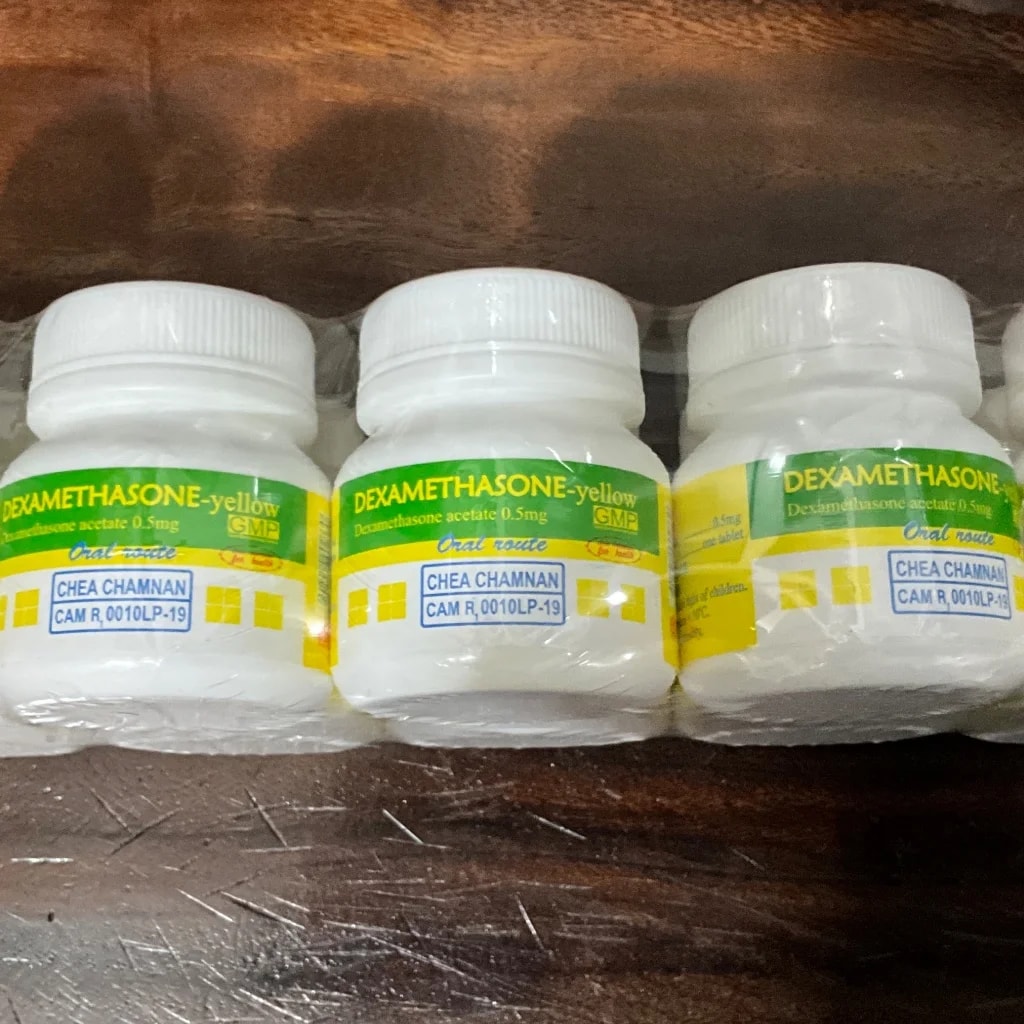 DEXAMETHASONE Yellow  0.5 - PONLEU DOUNG DARA PHARMACY