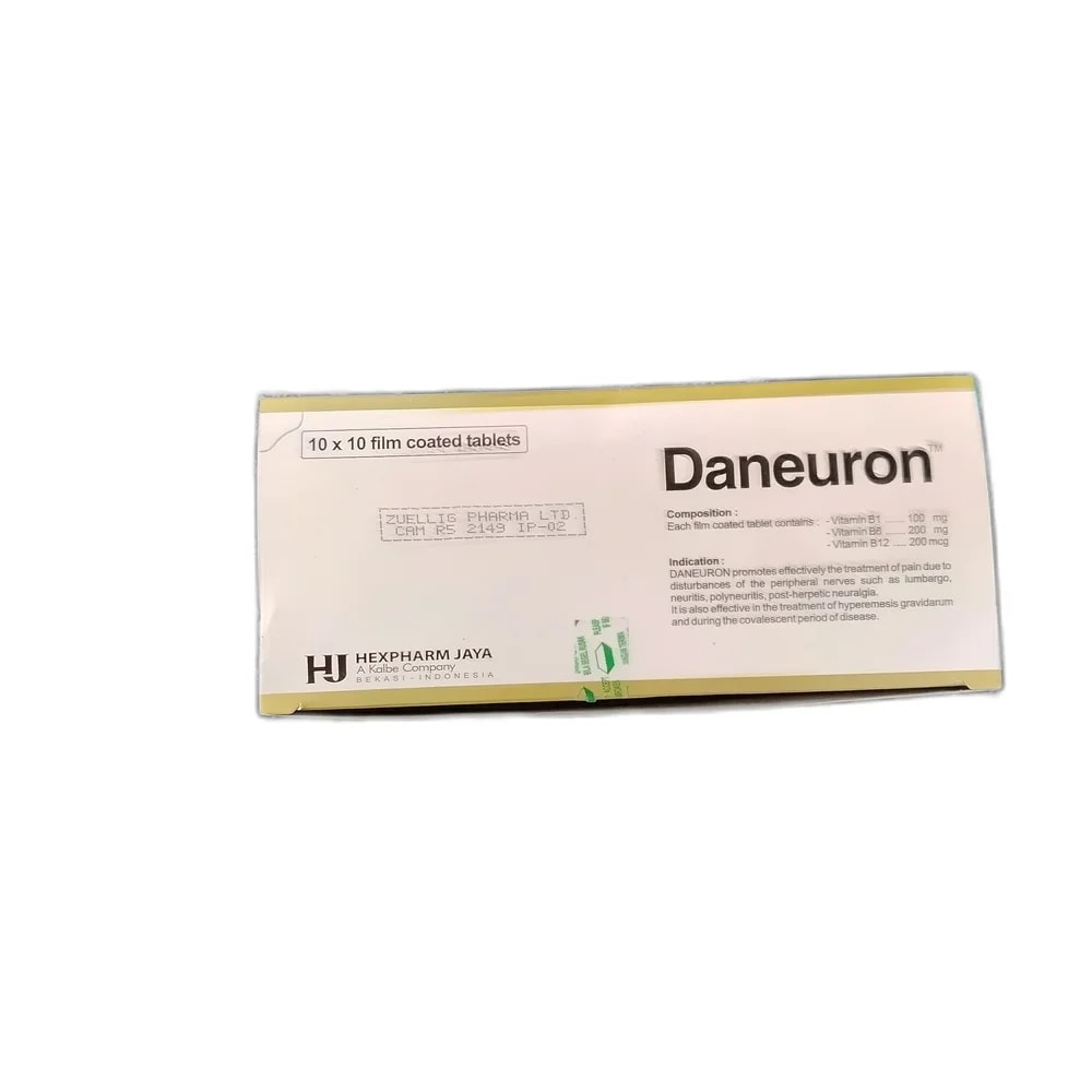 Daneuron B1 100 mg / B6 200 mg / B12 200 mcg - PHARMACIE RATANAK