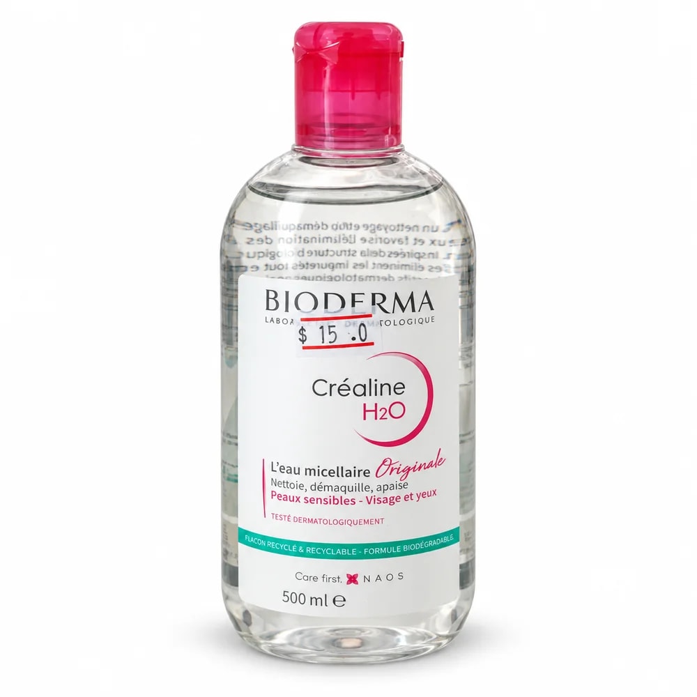 Bioderma Créaline H2O Micellar Water 500 ml - Pharmacy Krech hong