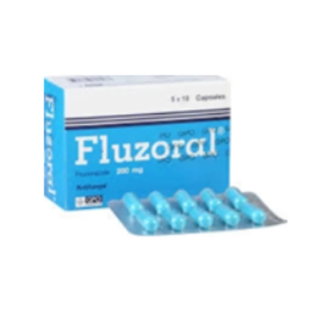 Fluzoral 200mg Capsule (Fluconazole) 200mg - Phnom Penh Care Pharmacy 2ND Floor / Under CENTRAL HOSPITAL