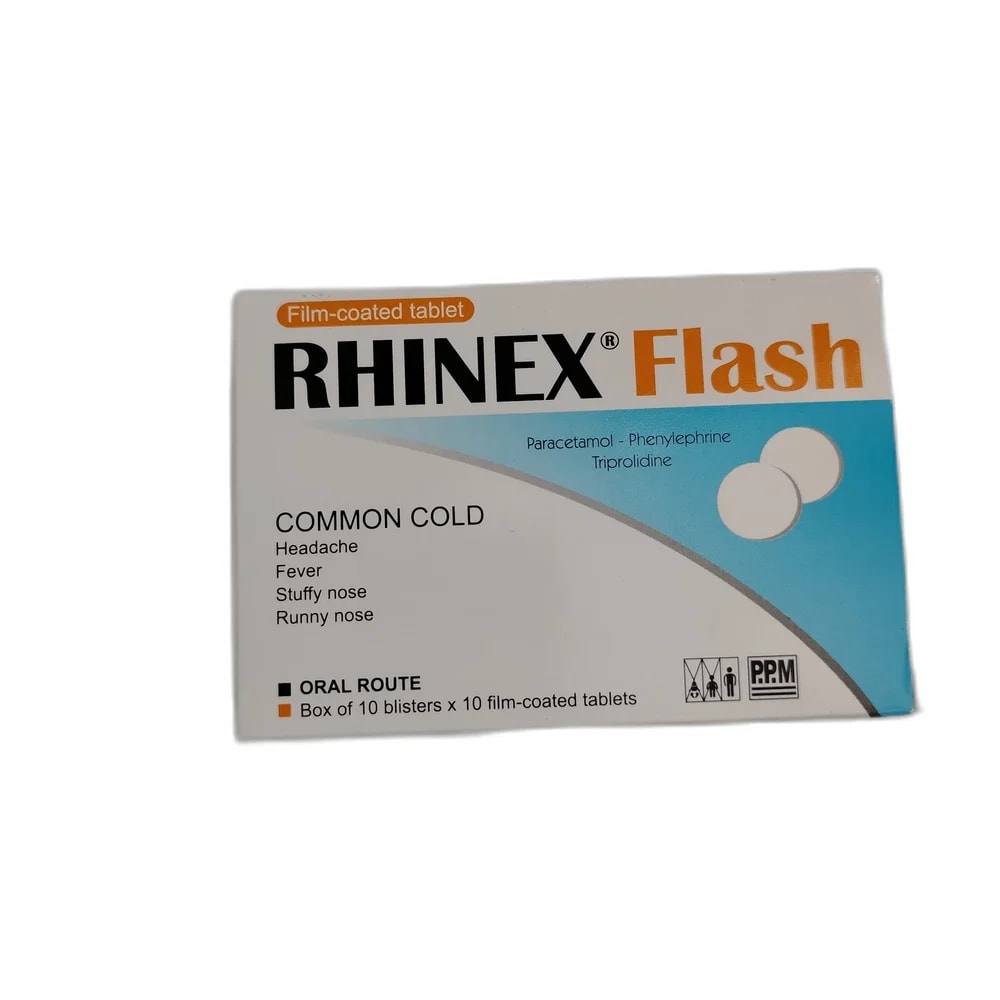 Rhinex Flash 500 mg / 5 mg / 2.65 mg - PHARMACIE RATANAK
