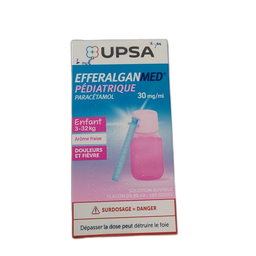 Efferalganmed Pédiatrique 30 mg / ml - Reachvong Pharmacy