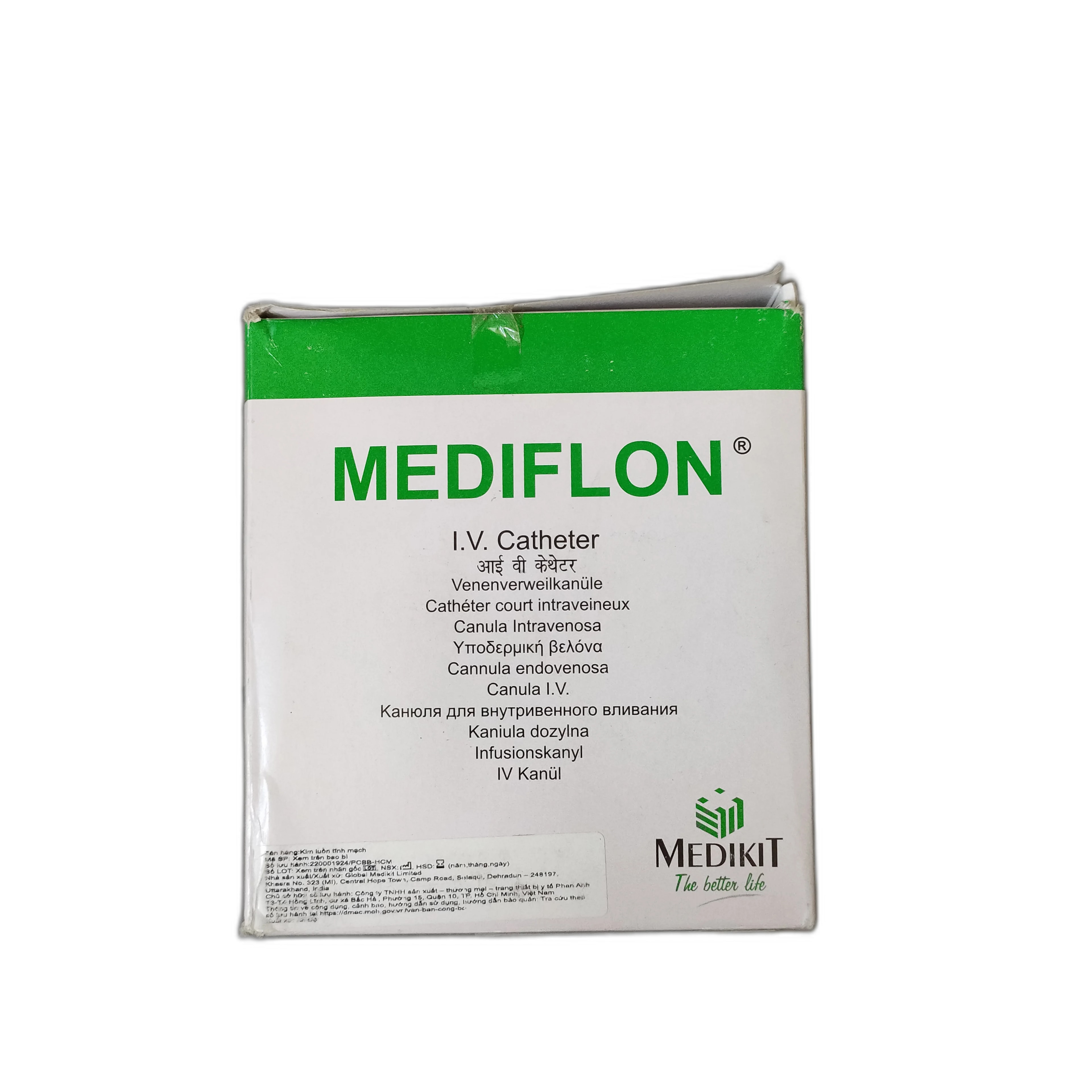 Medikit Mediflon I.V. Catheter Not available - PRONETH PHARMA PHARMACY