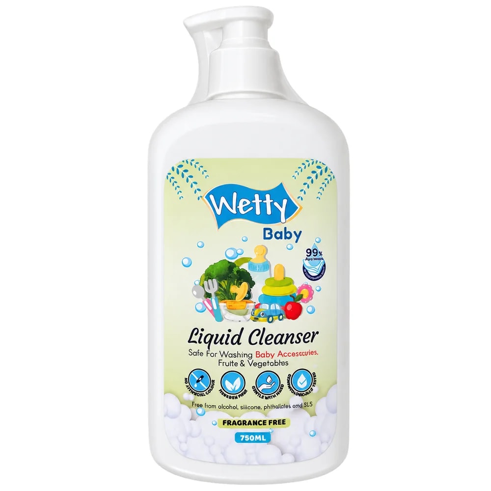 Wetty Baby Liquid Cleanser 750 mL - Pharmacy Krech hong