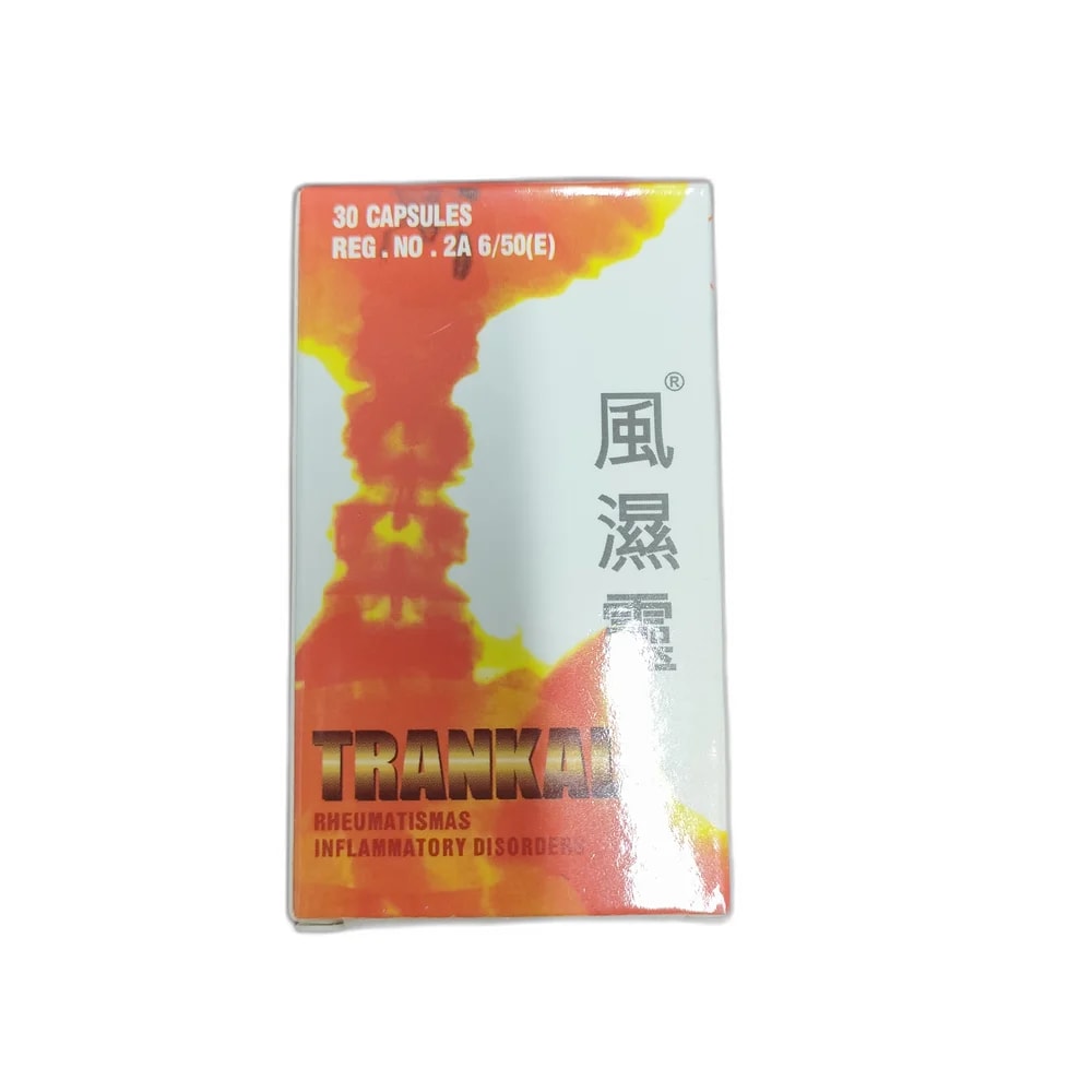 Trankal Capsules Indomethacin 25 mg - Depot de Pharmacie B Rotha