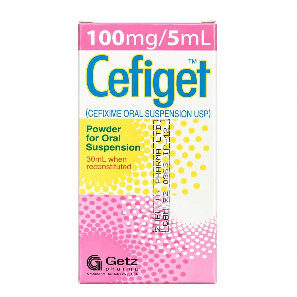 Cefiget Cefixime 100 mg per 5 mL - Sann Sopheachenda Pharmacy