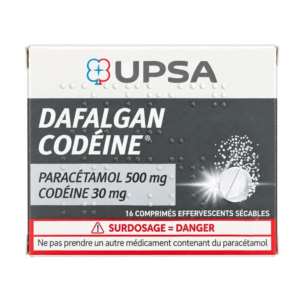 Dafalgan Codéine 500 mg / 30 mg - Sann Sopheachenda Pharmacy