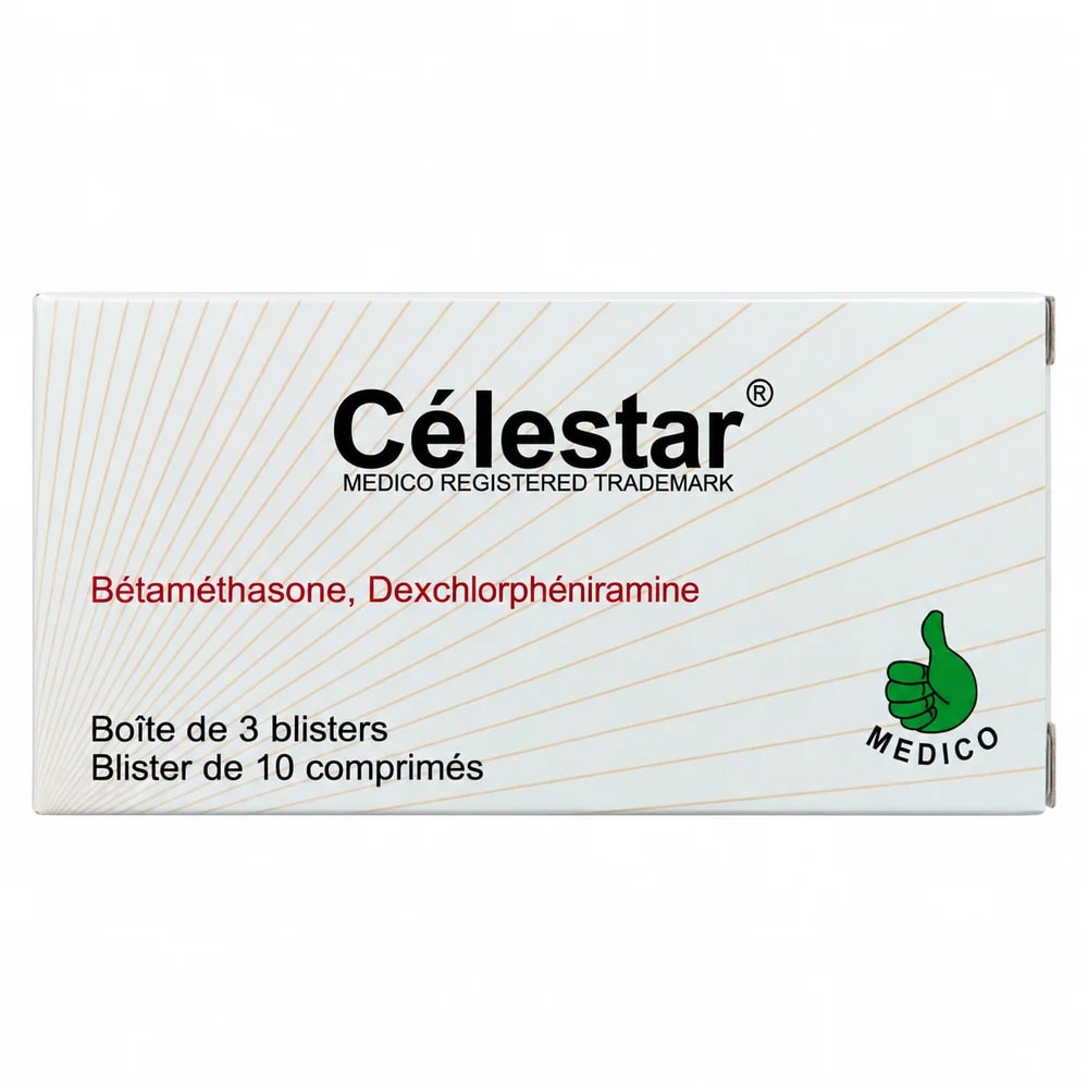 Célestar 0.25 mg / 2 mg - Pharmacy Krech hong