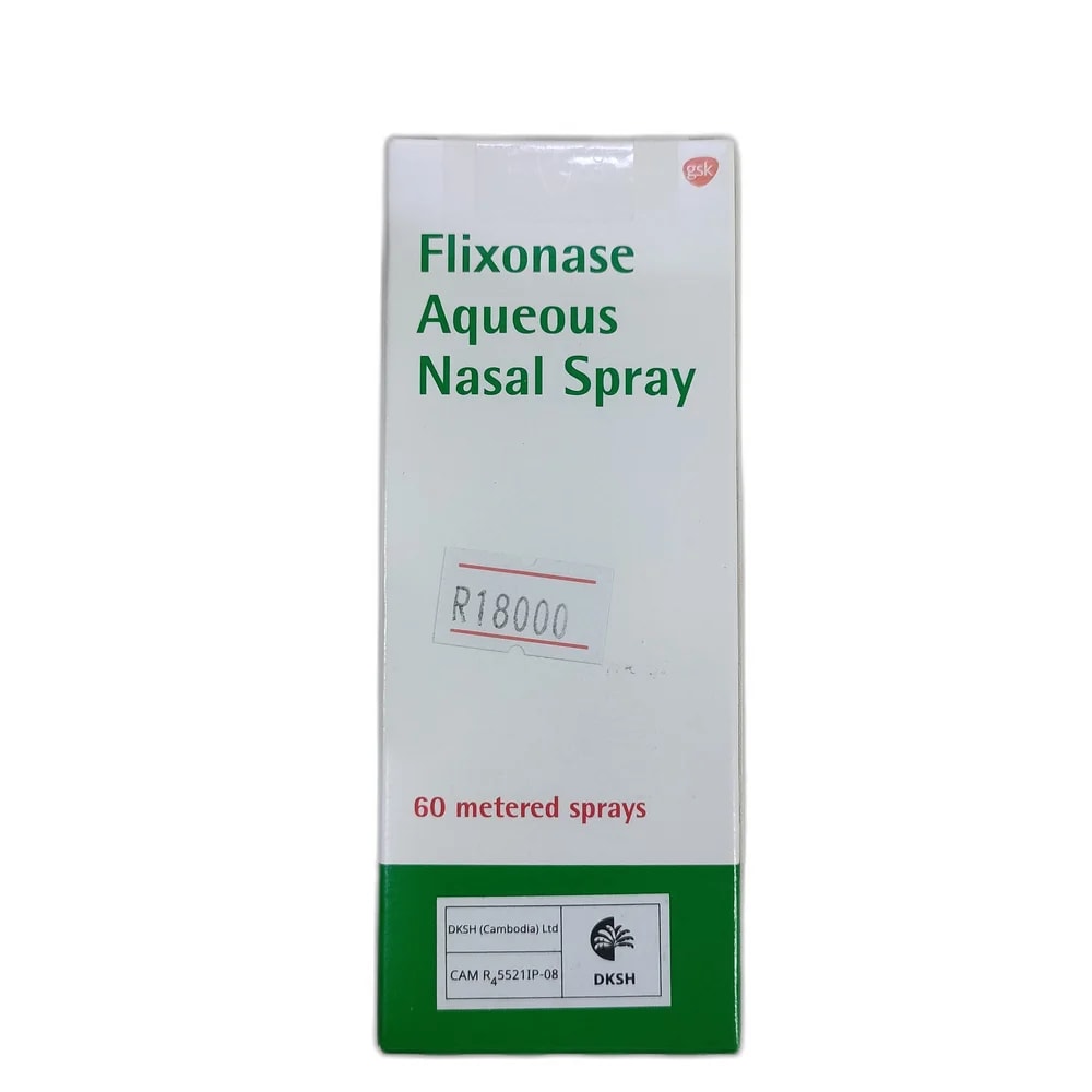 Flixonase 0.05% w/w (50 mcg per spray) - Depot de Pharmacie B Rotha