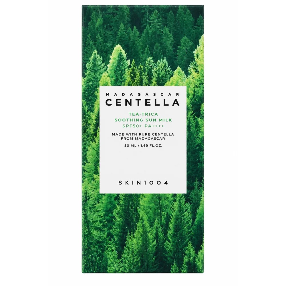 SKIN1004 Madagascar Centella Tea-Trica Soothing Sun Milk SPF50+ PA++++, 50 ml - Pharmacy Krech hong