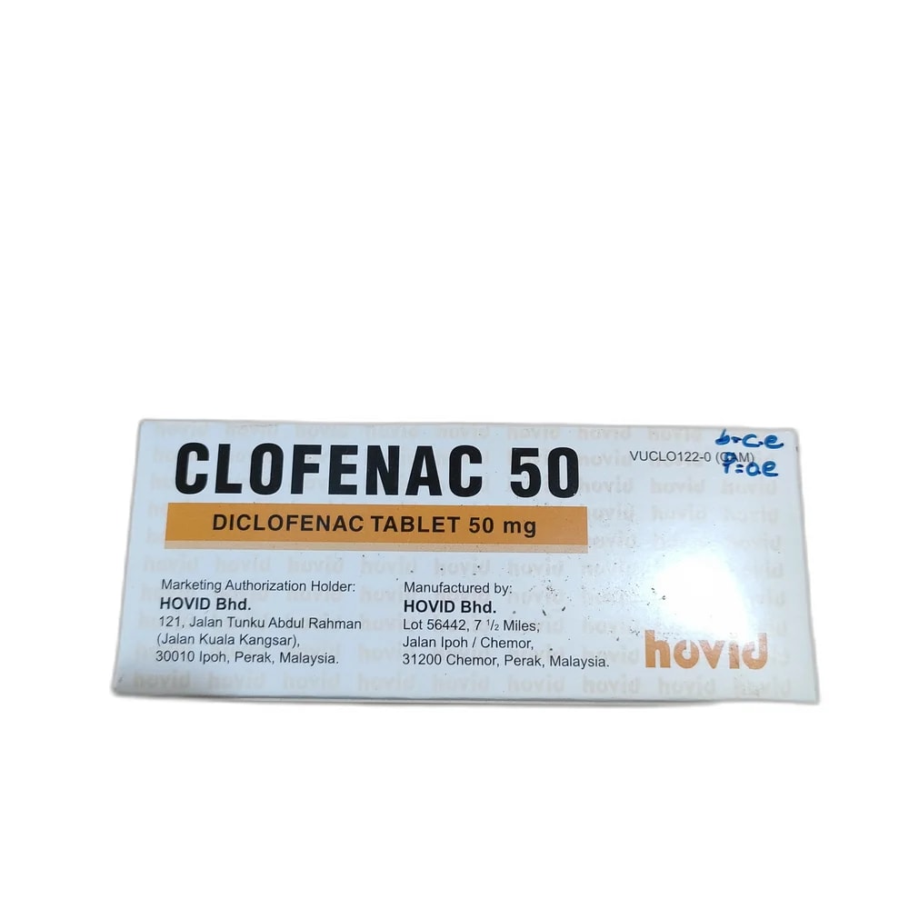 Clofenac 50 50 mg - Reachvong Pharmacy