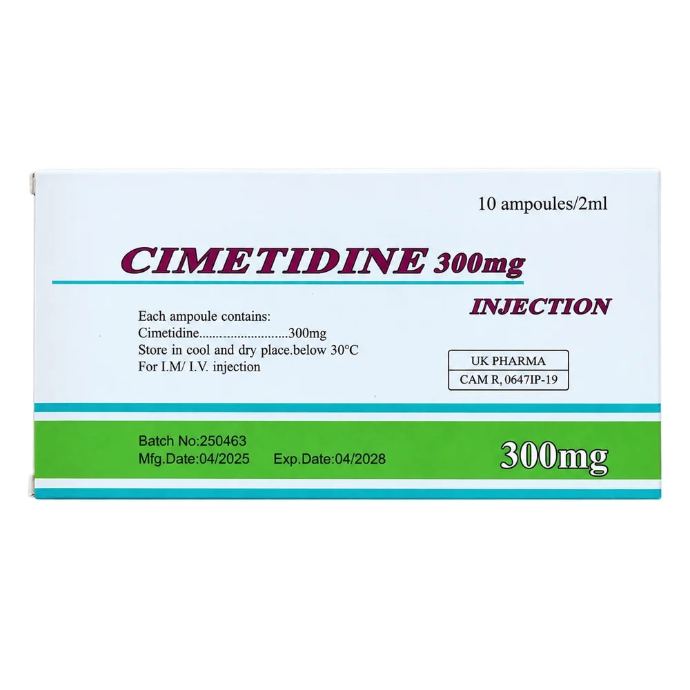 Cimetidine (Huazhong) 300 mg / 2 ml - PHARMCY ARUN REAS