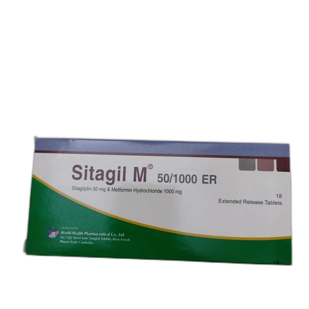 Sitagil M 50 mg / 1000 mg - PHARMACIE PORNLEU PICH