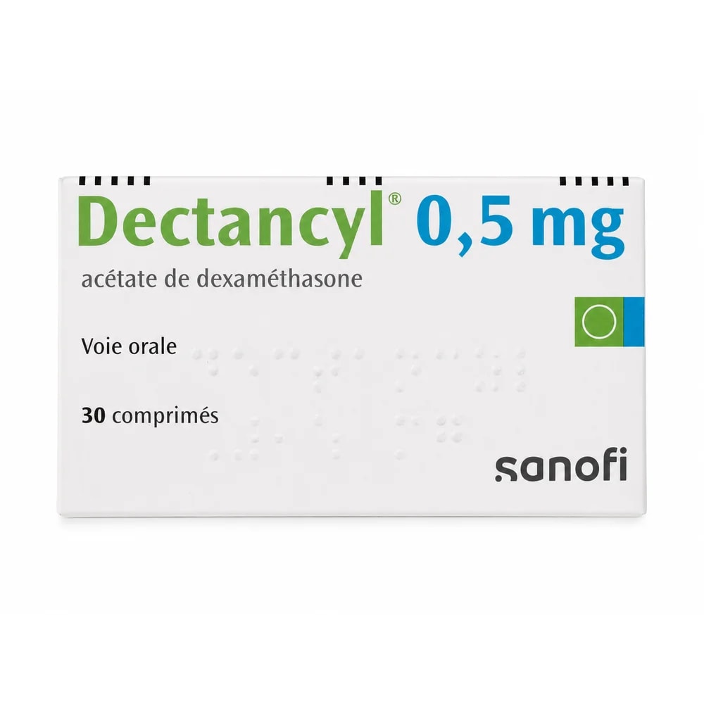 Dectancyl Dexamethasone acetate 0.5 mg tablet - Preah Chan Tep Pharmacy 