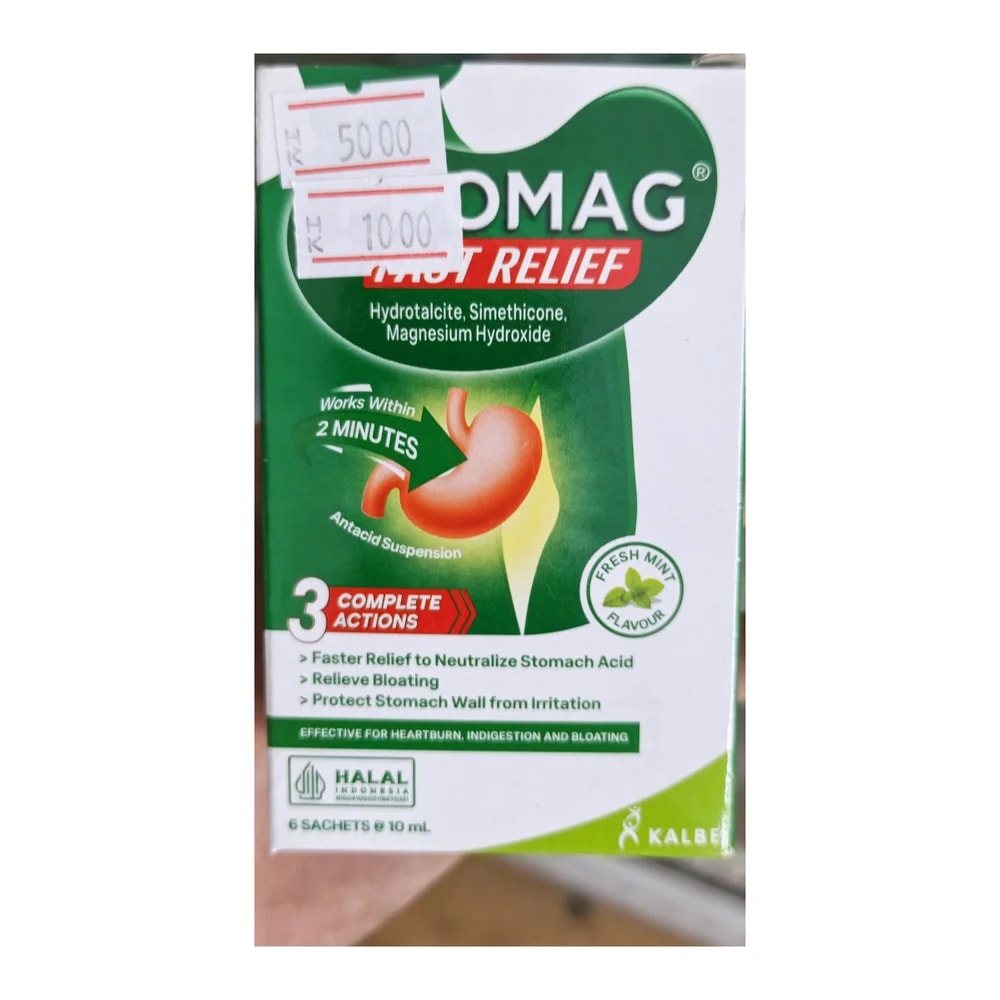 Promag Fast Relief 400 mg / 300 mg / 100 mg per 10 ml - Morhachun Pharmacies