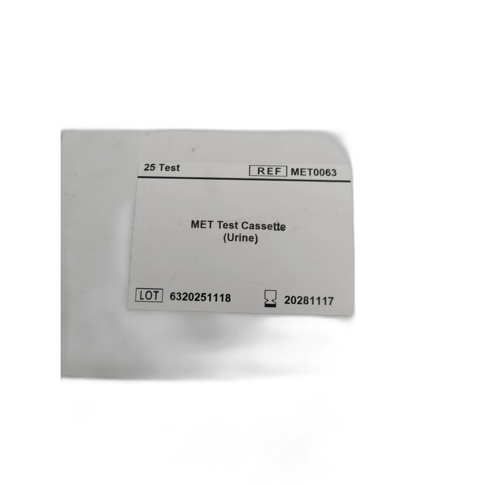 MET Test Cassette 25 tests - PONLEU DOUNG DARA PHARMACY