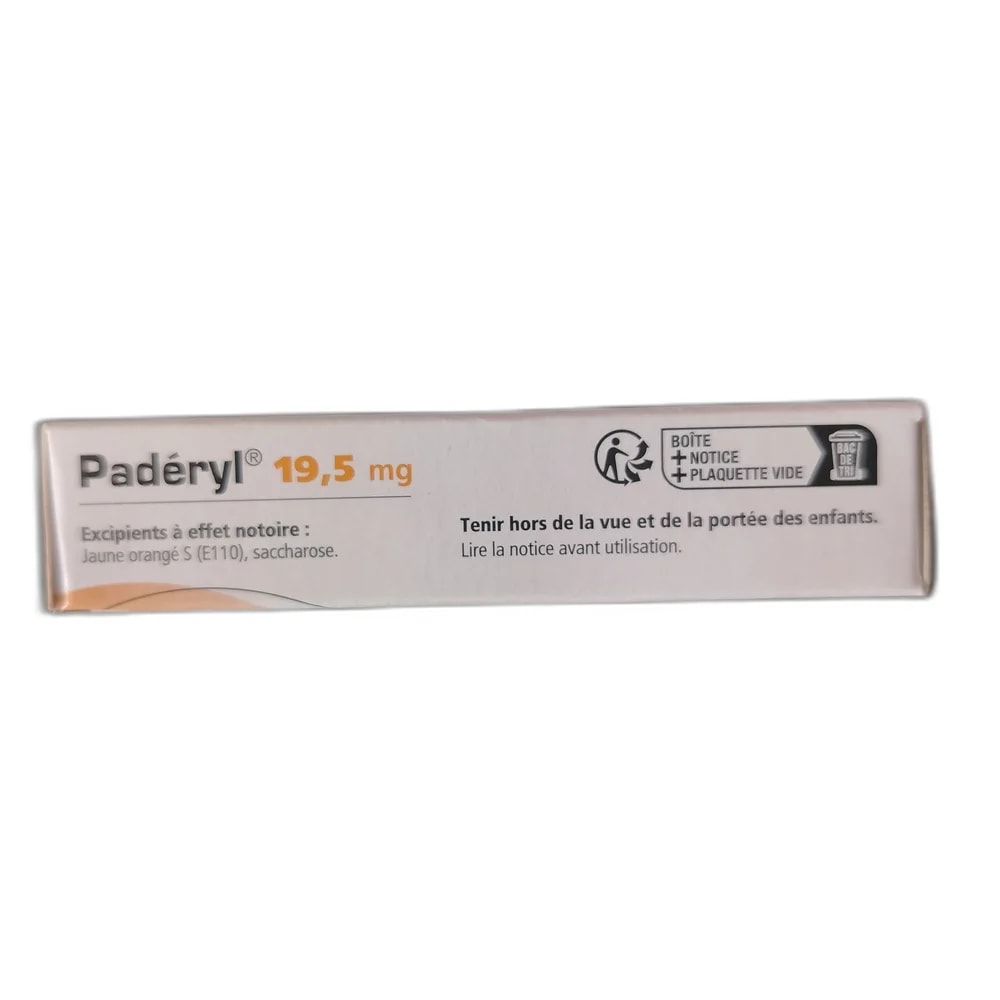 Padéryl 19.5 mg - PHARMACIE RATANAK
