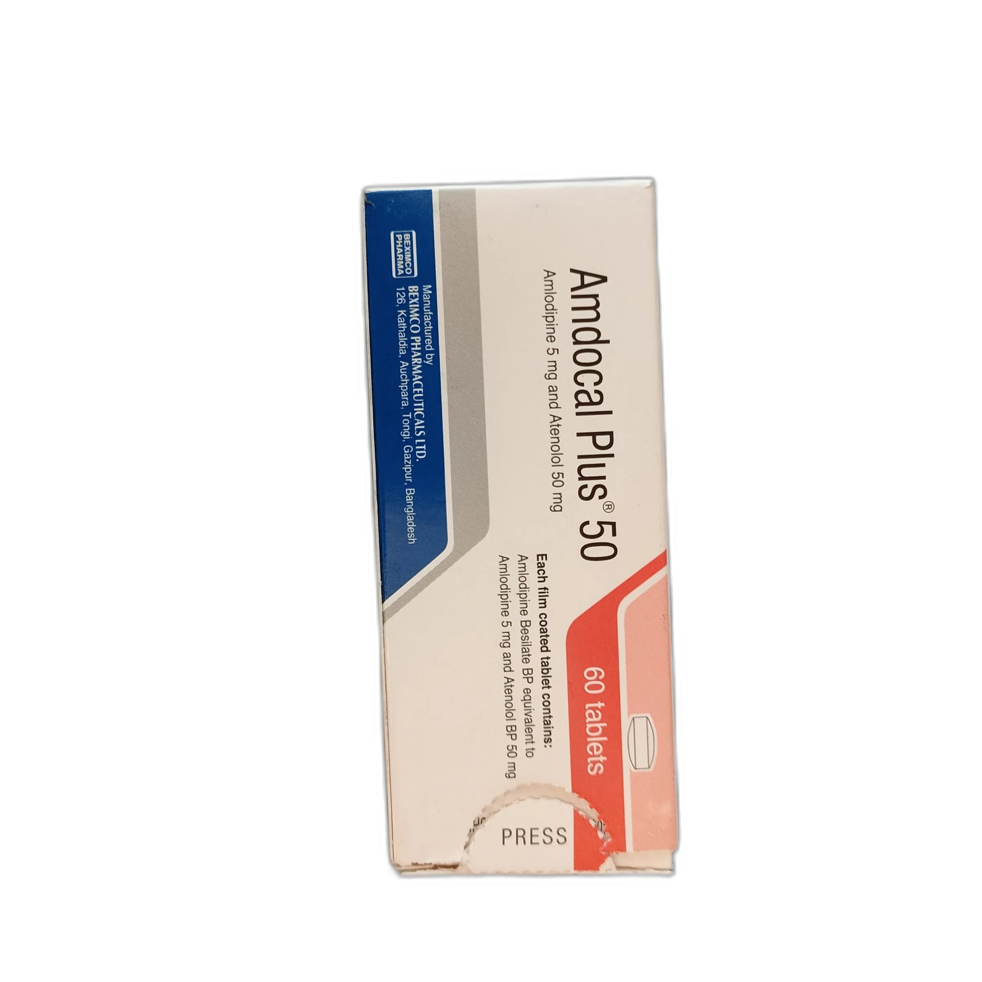 Amdocal Plus 5 mg / 50 mg - Heng Pharmacy