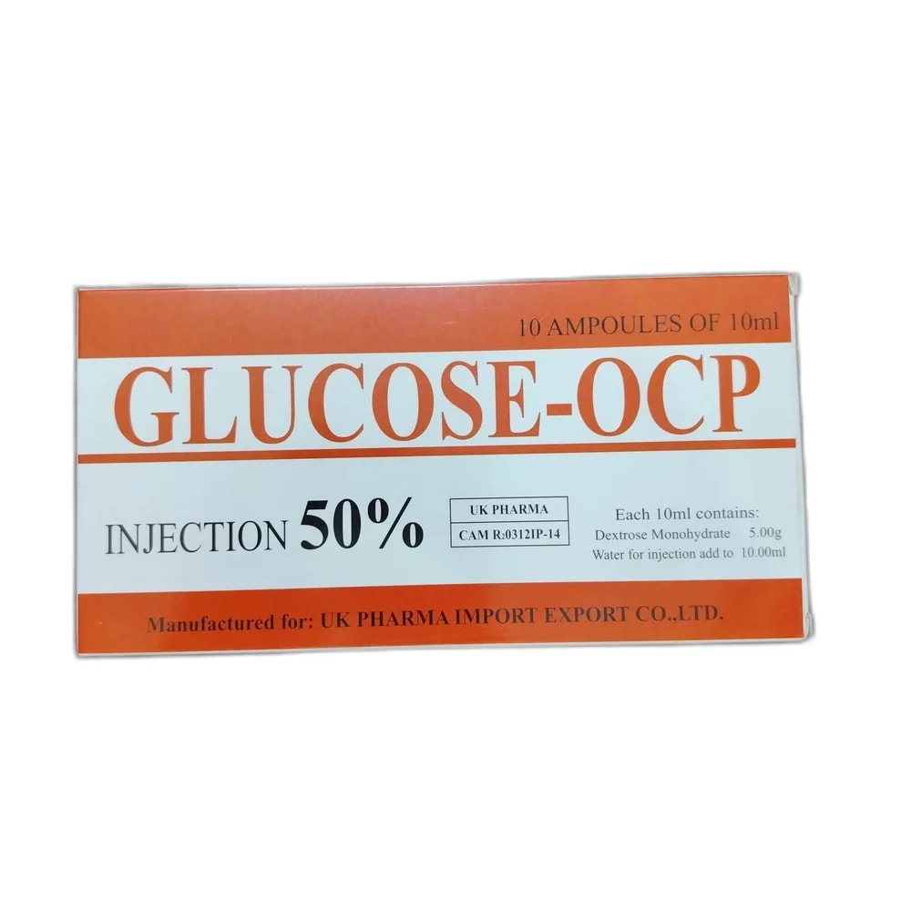 Glucose-OCP 50% (5 g / 10 mL) - PHARMA ASSIST PHARMACY