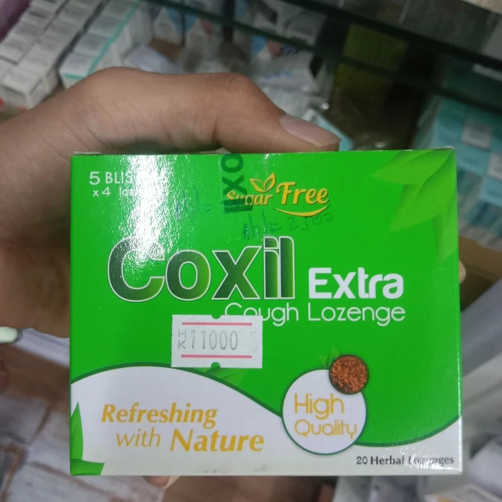 Coxil Extra Sugar-free herbal cough lozenges - Kim Yi