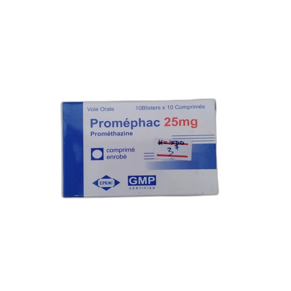Promephac 25 mg - Oudom Puthik Pharmacy
