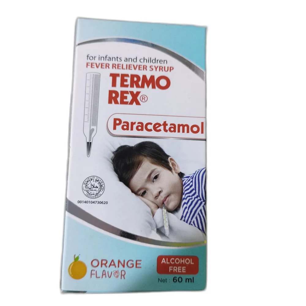 Termorex Paracetamol 120 mg per 5 ml - PHARMACIE PORNLEU PICH