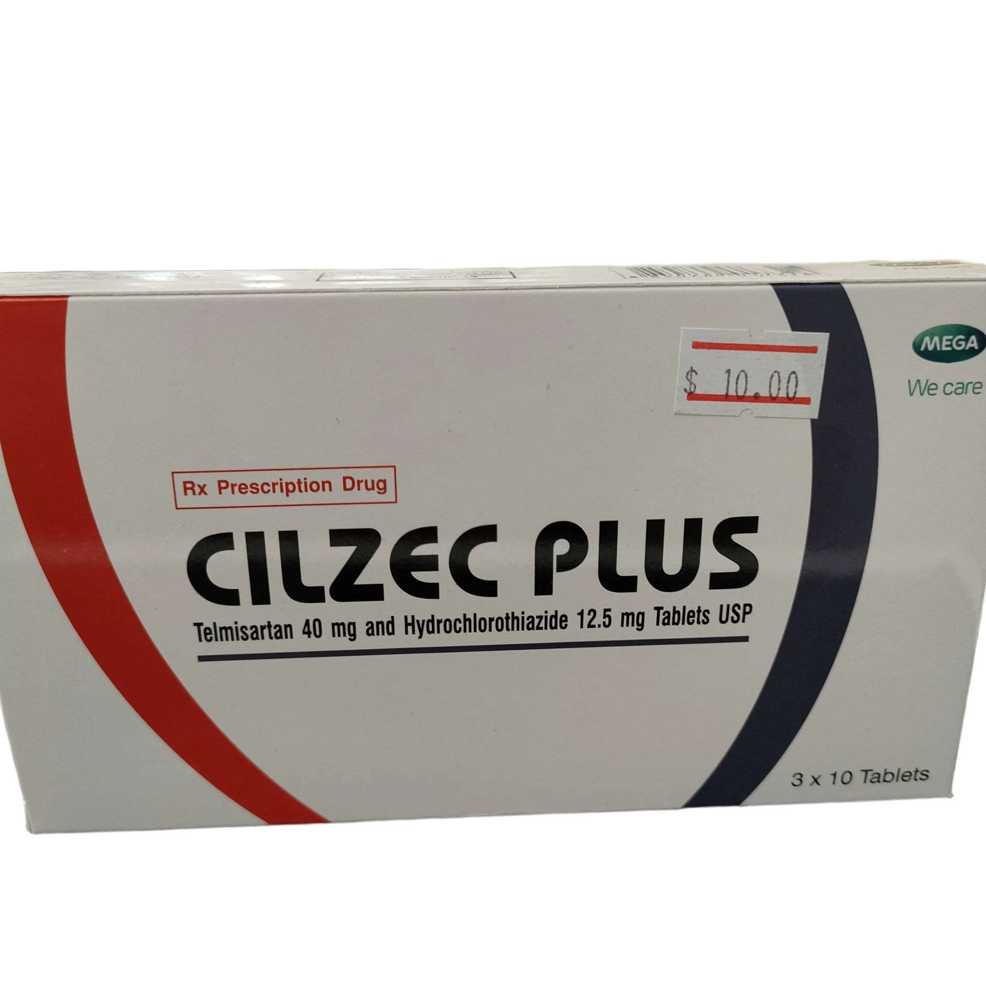 Cilzec Plus Telmisartan 40 mg + Hydrochlorothiazide 12.5 mg - PHARMACY PONLEU AOSOT