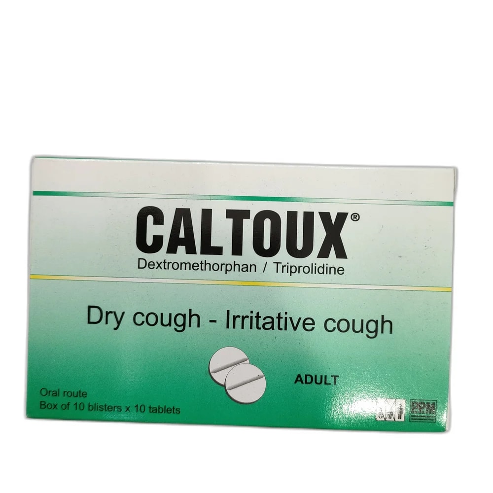 Caltoux Dextromethorphan 30 mg / Triprolidine 2 mg - PHARMACIE MONGKUL