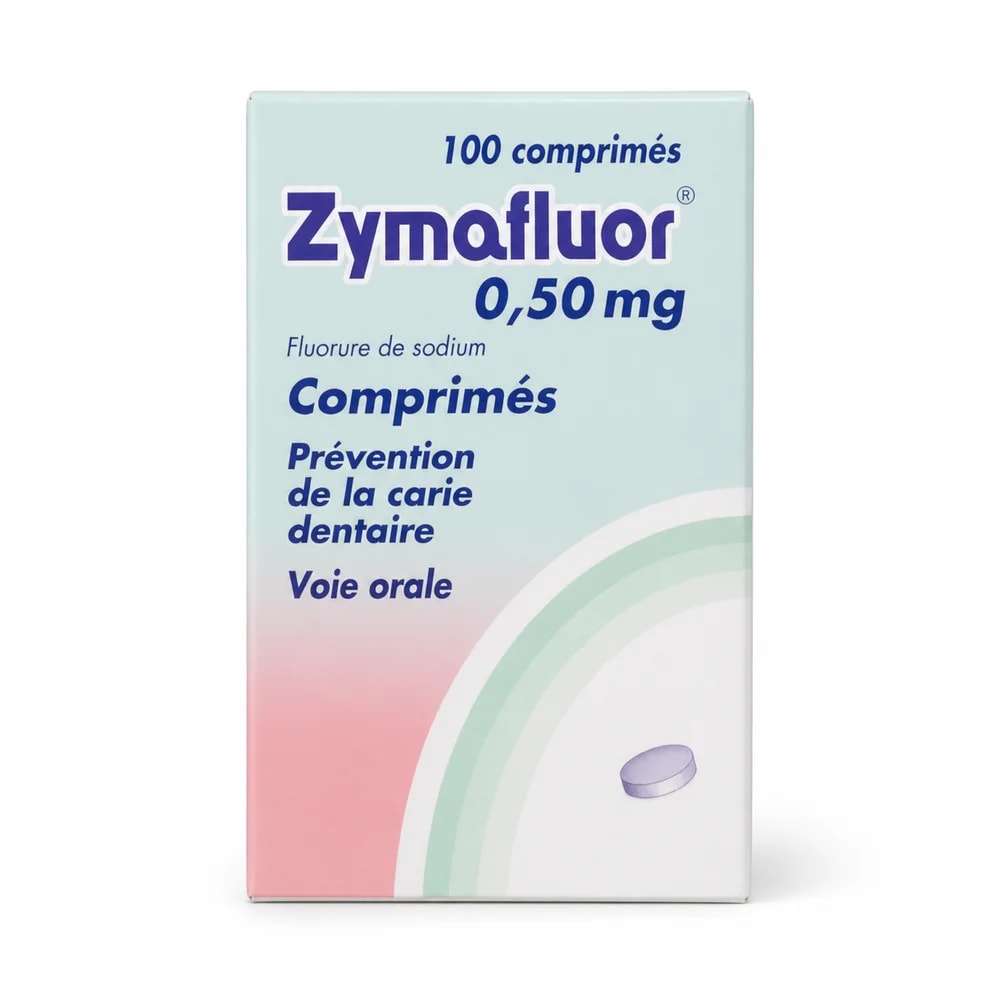 Zymafluor 0.50 mg Sodium fluoride 1.105 mg equivalent to fluoride 0.50 mg per tablet - Kim Yi
