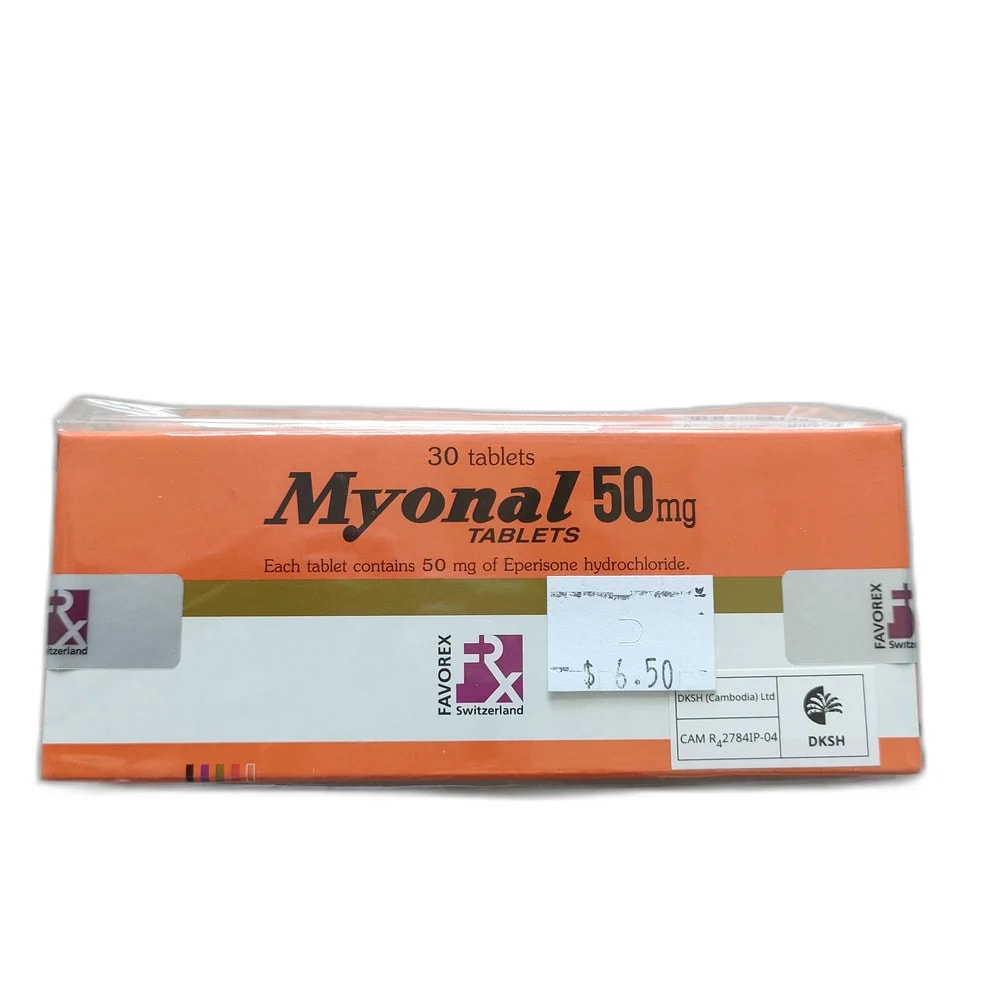 Myonal 50 mg 50 mg - SUKHA PHARMACY