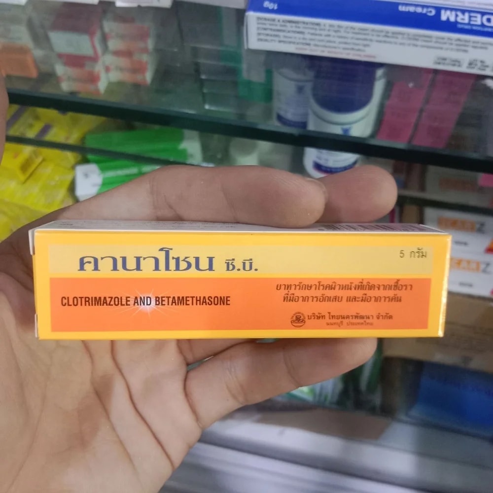 Canizon-CM Clotrimazole 1% w/w and betamethasone dipropionate equivalent to betamethasone 0.1% w/w - Kim Yi